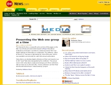        Preserving the Web one group at a time