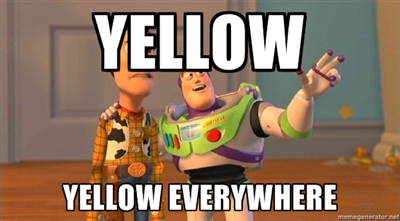 YELLOW yellow!