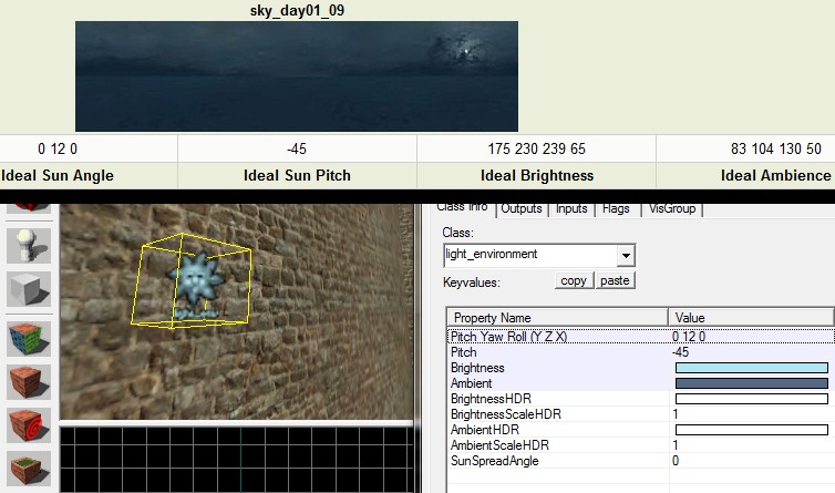 Light_environment settings