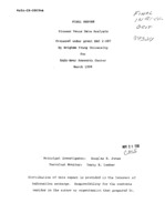 Pioneer Venus Data Analysis