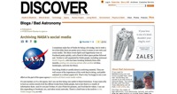 Archiving NASA’s Social Media Archiving NASA’s Social Media