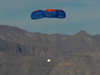 Blue Origin's New Shepard crew capsule escaped to an altitude of 2,307 feet before deploying parachutes for a safe return Oct. 19. Image credit: Blue Origin
